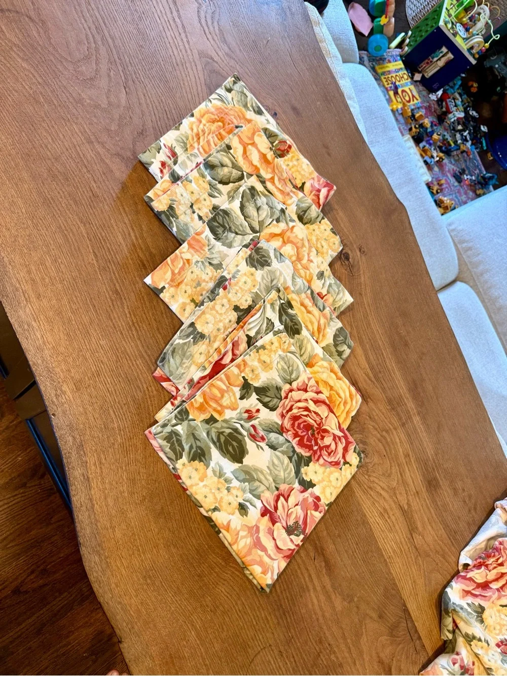 Waterford Floral 70” Round Tablecloth